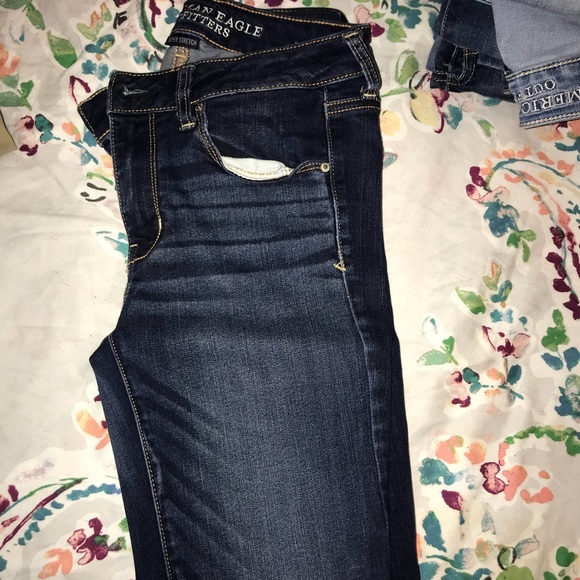 dark wash jeans - Picture 1 of 2